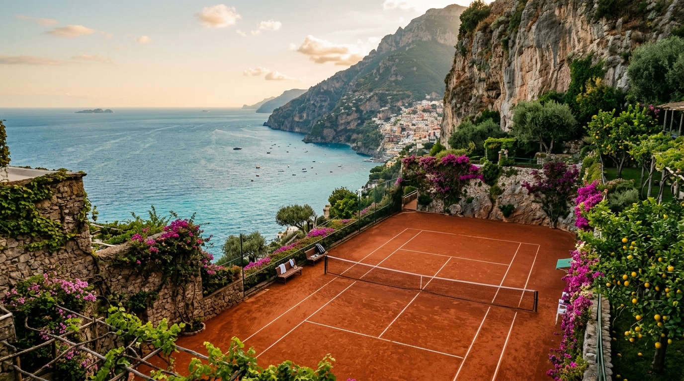 Tennisplatz Amalfi